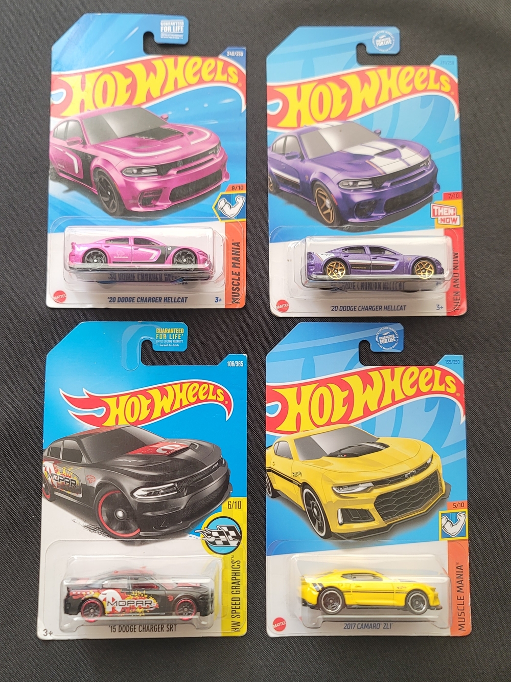 Hot Wheels 4 pack Muscle cars 1:64 Unopened